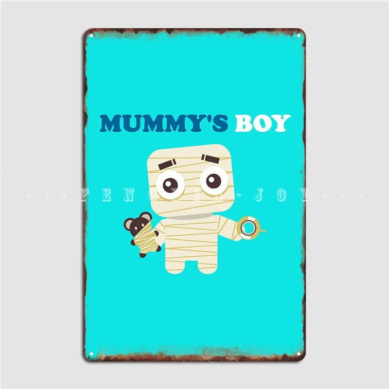 

Мальчик Mummy'S, металлический знак, стена, пещера, паб, гараж, винтажный постер, оловянный знак, плакаты