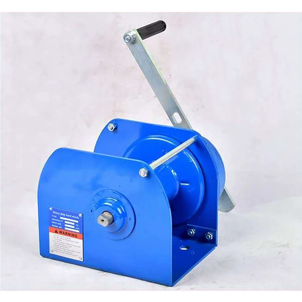 Small hoist Manual winch tractor two way self locking heavy duty winch