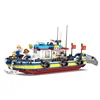 Woma Fishing Expert Building Blocks Fishing boat bricks Christmas gift NEW Arrived for boys with three dolls ages 6+ 1