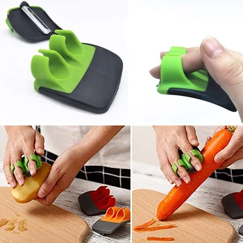 

Creative Fruit Peeler Double Finger Blade Slicer Grater Vegetable Parer Cutter Multifunctional Peeler Slicer Kitchen Gadgets