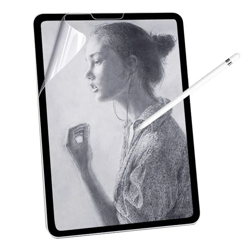 

Paper Like Screen Protector Film Matte PET Painting Write For Apple iPad 9.7 Air 2 3 4 10.5 10.9 2020 Pro 11 10.2 7th 8th Gen