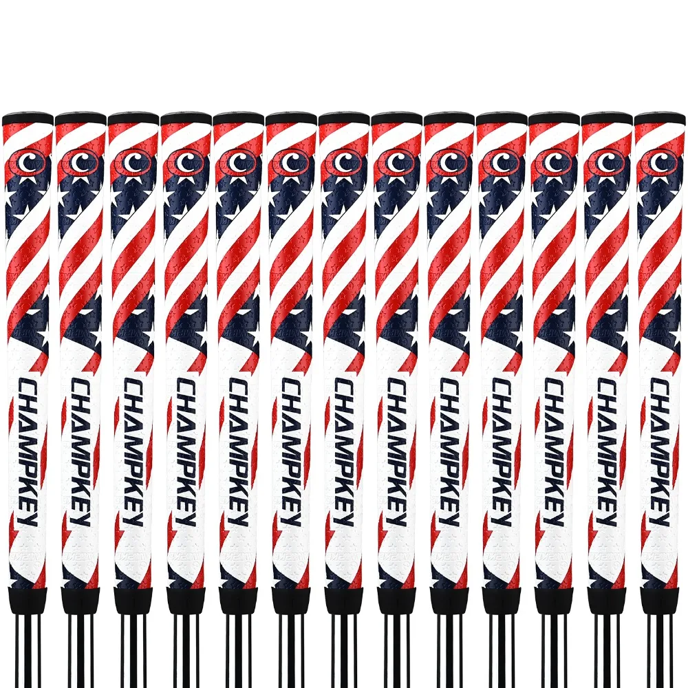 

NEW Set of 13 Team USA Champkey Ryder Cup Golf Grips for Golf Club
