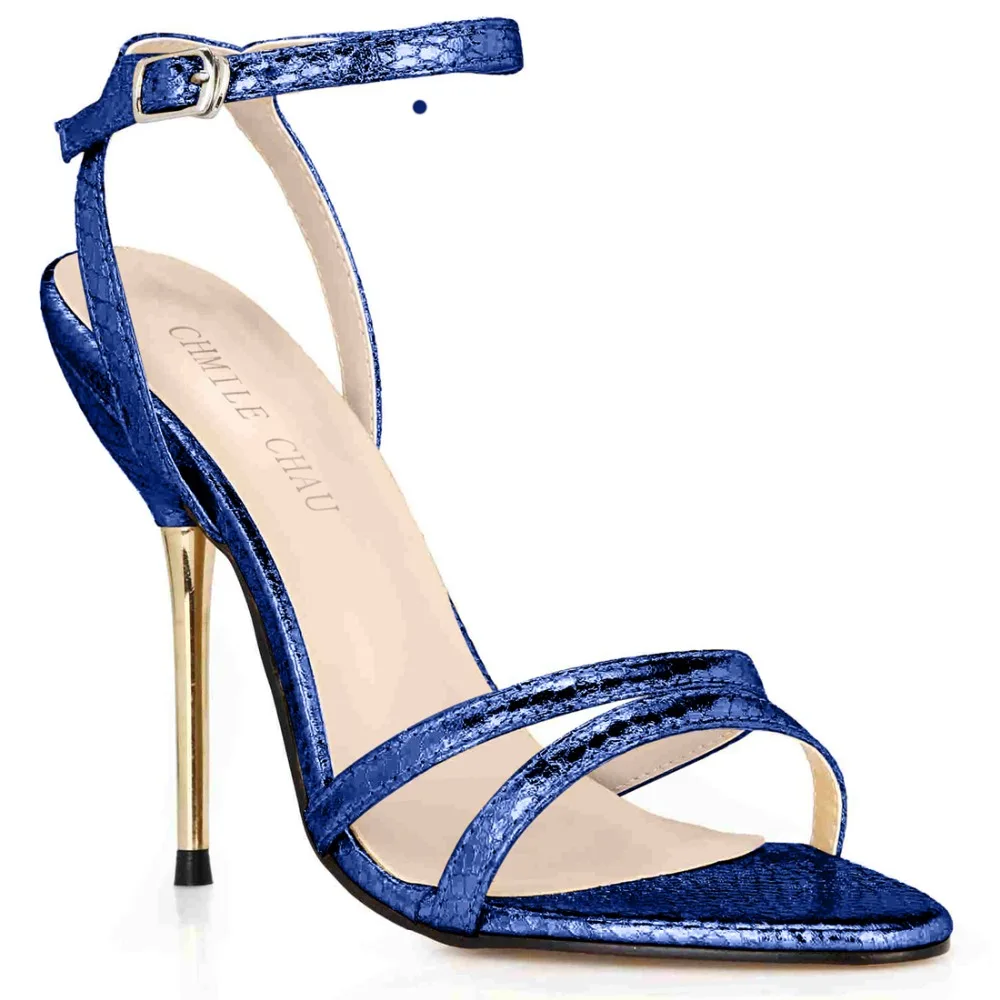 8 蓝色金属蛇纹