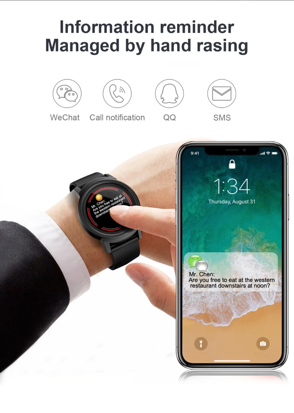 696 DK02 Smart Watch Full Round Screen Display Blood Pressure Heart Rate Monitor Smart Health Fitness Tracker Smartwatch Men Wom