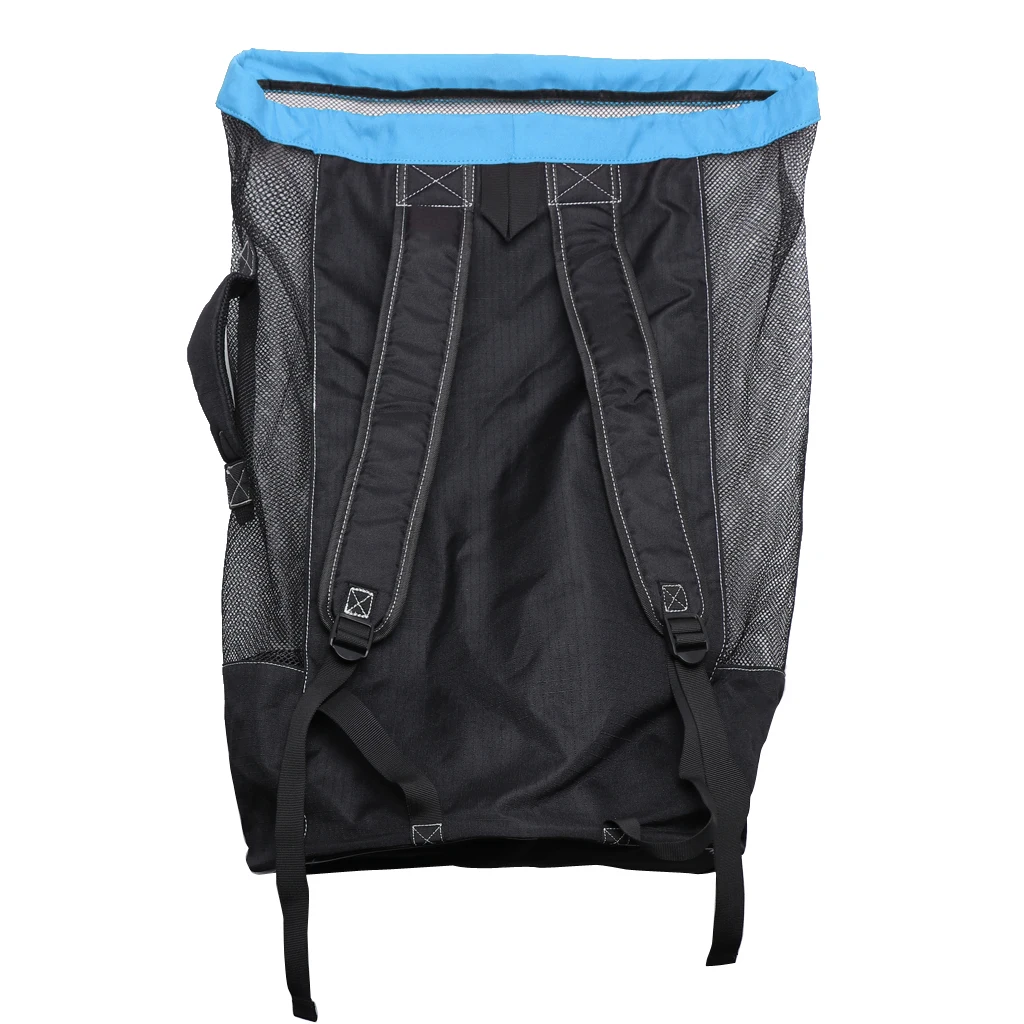 Mesh 400D Oxford Fabric Scuba Diving Snorkeling Mesh Backpack Dive Gear Dry Bag Sack Pack Scuba Diving Mesh Backpack 