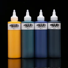 Высокое качество 1 бутылка бренд Dynamic, краска для татуировок 250 мл 8 унций 330 г(8 цветов на выбор) набор пигмента татуировки для подкладки и затенения
