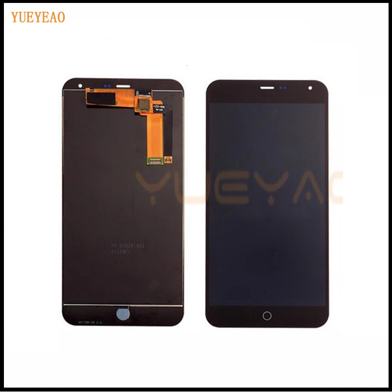 YUEYAO 5," AAA качественный ЖК-дисплей+ рамка для Meizu M1 Note сенсорный экран дигитайзер+ ЖК-дисплей для Meizu M1 Note lcd