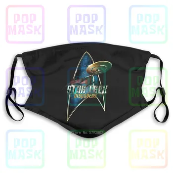 

Dust Mask with Filter Star Trek: Discovery Ship Logo - Available Washable Reusable Mask