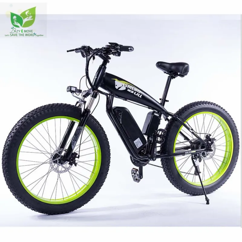 Литиевый велосипед Snowfield XDC600(27 скоростей) 350 Вт Мощный 26 Дюймов 48 В литиевая батарея пляжный Электрический велосипед дисковый тормоз избранный