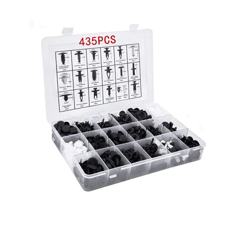 פגוש מייצבת קליפים רכב פלסטיק מסמרת אטב Push מייצבת ערכת דלת לקצץ פנל פגוש קליפ עבור GM פורד טויוטה הונדה קרייזלר