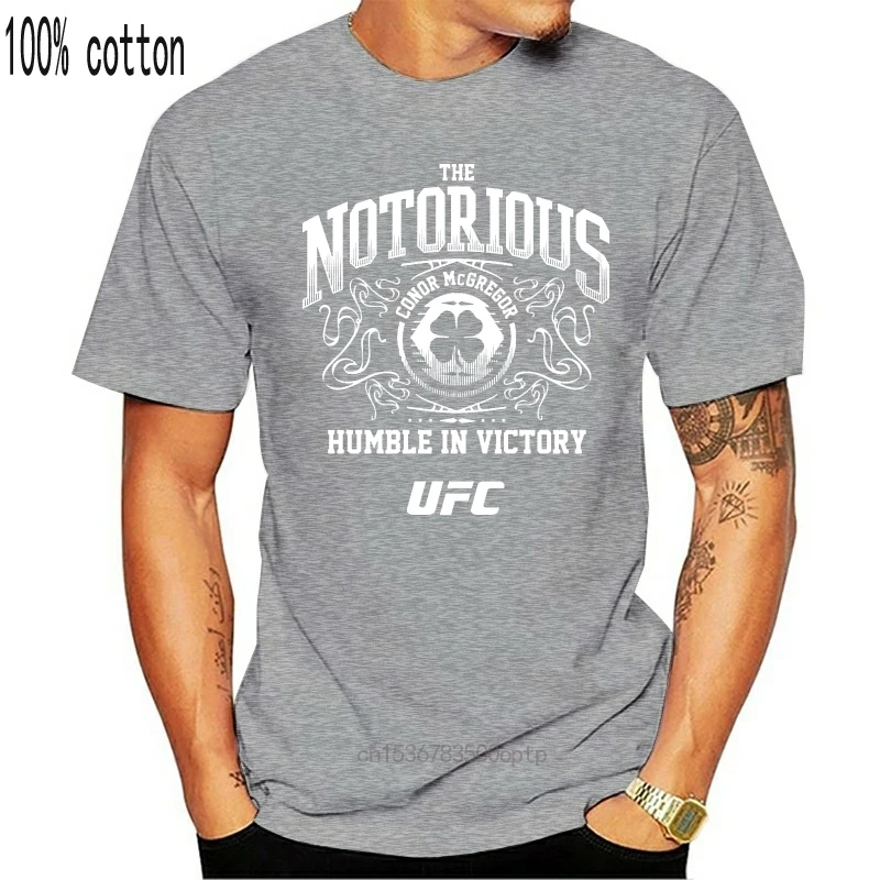 Забавные футболки Мужская модная рубашка дешевая мужская футболка Conor McGregor humin
