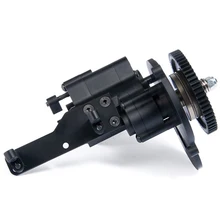 Металлический корпус с ЧПУ/коробка передач, чехол для передачи, коробка передач, чехол с 2 скоростями для 1/10 Axial SCX10 Wraith 90018 RC Crawler