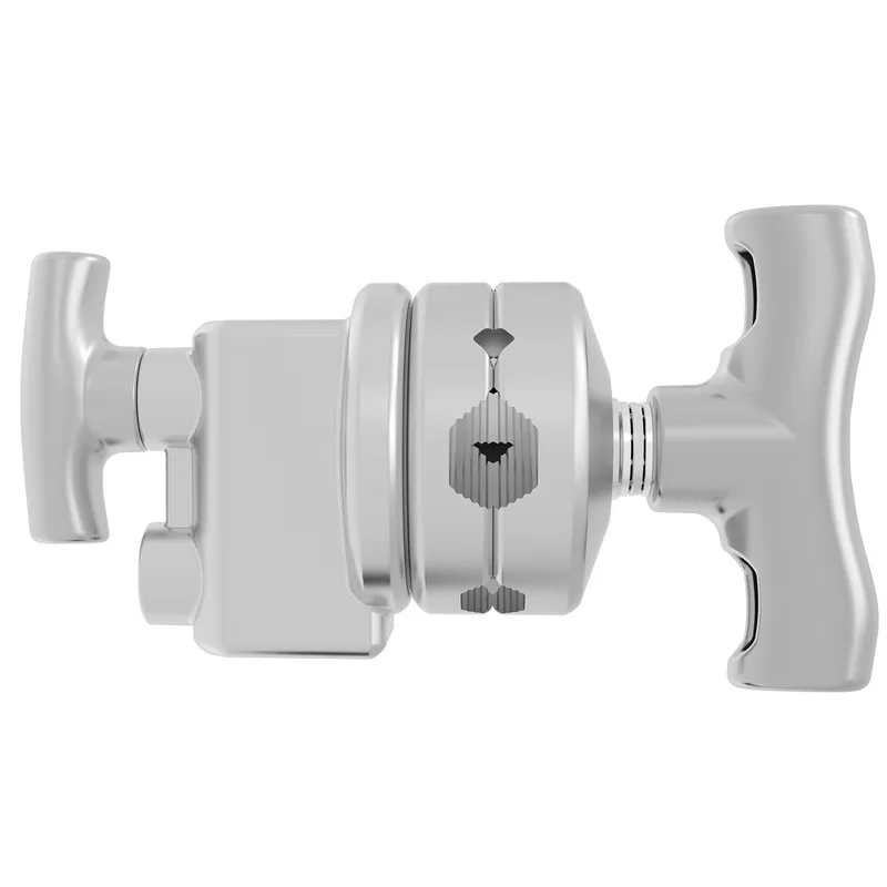 Meking 4-In-1 Full Metal Grip Head Manico Lungo Per Braccio Braccio Di Estensione Palo Cross Bar Light Stand Heavy Duty C-Stand Studio