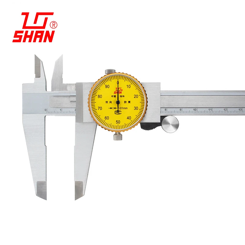 0-150 0-200 0-300 mm caliper 0.01 dial vernier caliper Dial calipers High precision stainless steel
