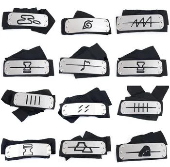 

Hot Anime Naruto Cosplay Brinquedos Konoha Deidara Leaf Naruto Headband Toy Set Action Figure Figurine JuguetesToys For Children
