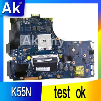 

MB AK K55N Laptop motherboard for ASUS K55N K55DE K55DR K55D K55 Test original mainboard