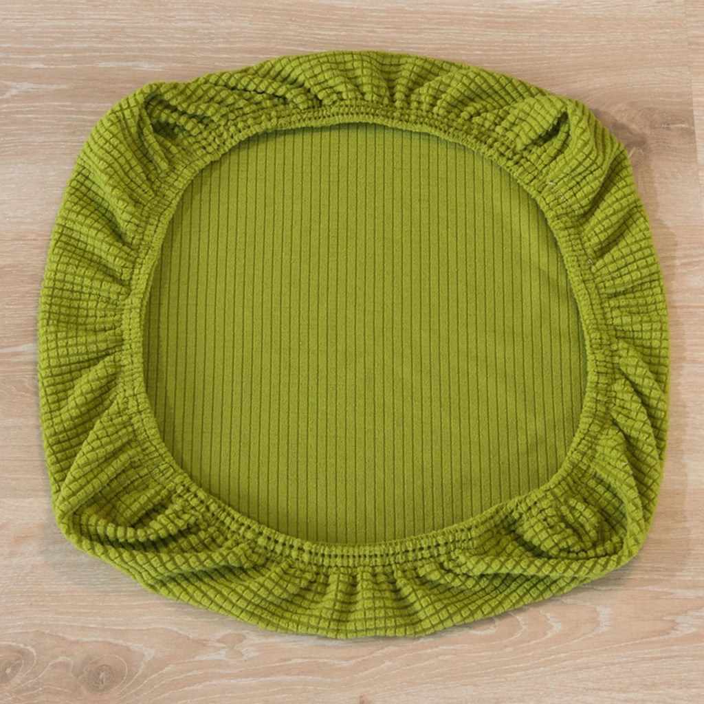 Removable Dining Chair Seat Covers Stretch Fitted Dining Room Upholstered Chair Seat Cushion Cover for Home Hotel Party Use Removable Dining Chair Seat Covers Stretch Fitted Dining Room Upholstered Chair Seat Cushion Cover for Home Hotel Party Use