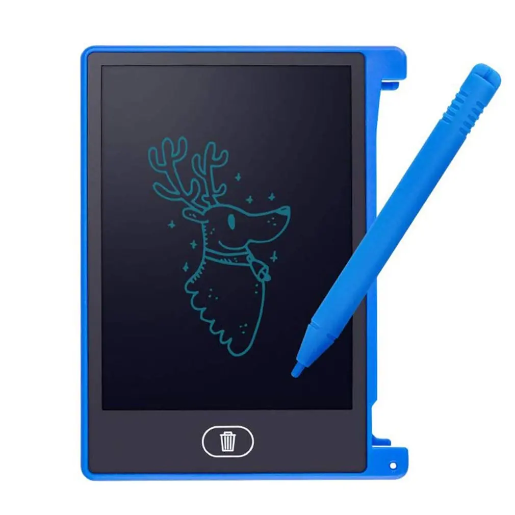 

4.4 Inch LCD Digital English Lcd Tablet Portable Mini Children's Drawing Graffiti Board Message Writing Board