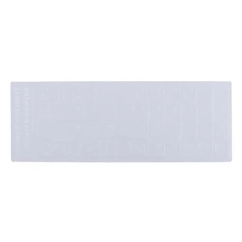 

English And Arabic Lettering Keyboard Sticker Keyboard Key Letter Sticker Black