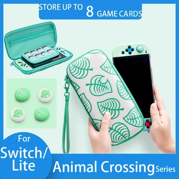 

Portable Carrying Case Bag Storage& Thumb Grip Caps For Switch / Switch Lite Storage Bag#