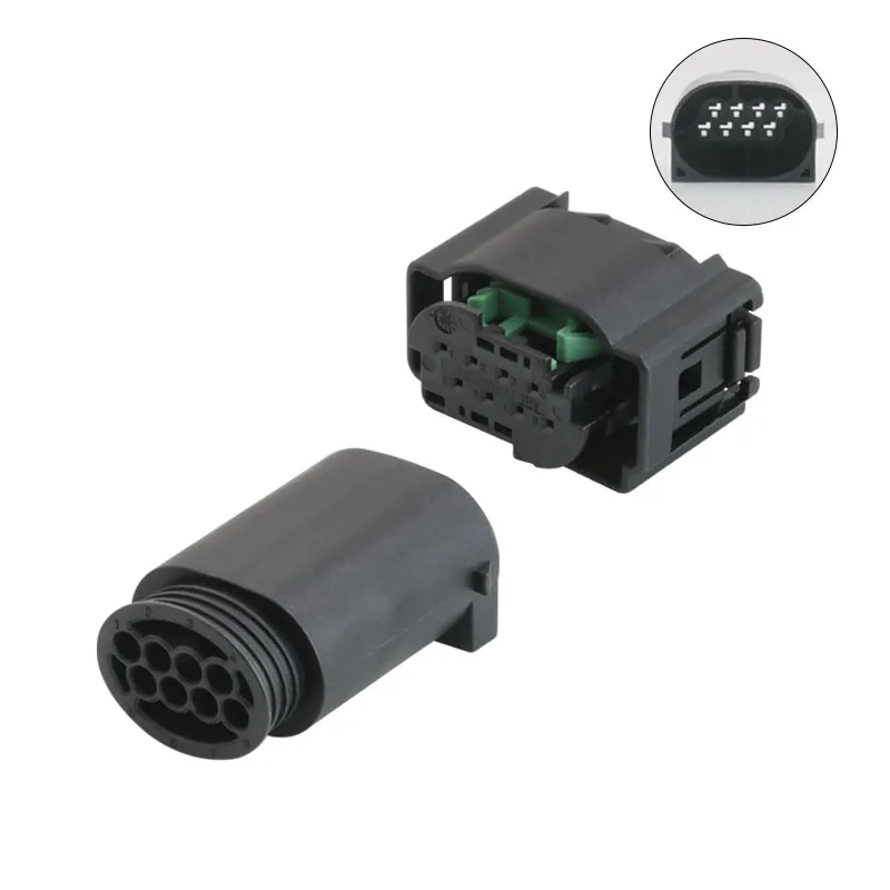 

2sets 8pin electric plug auto waterproof wiring cable sensor plug connector male part of 1-1534229-1