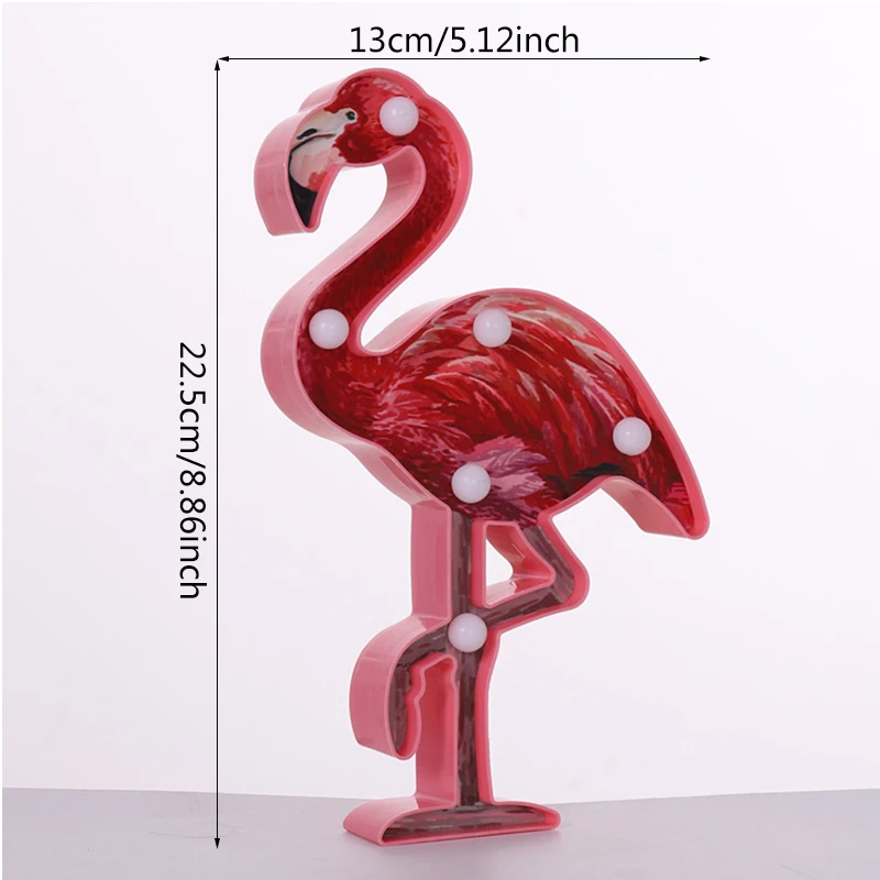 flamingo Прекрасный Альпака Фламинго светильник Единорог 3D ночной Светильник детский подарок игрушка для ребенка детская спальня прикроватный Декор Настольный светильник s - Испускаемый цвет: flamingo