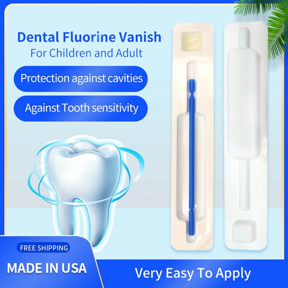 

Dental Fluoride Varnish Gel Sodium Teeth Protection against Cavities Sensitivity Decay Care Desensitization of Tooth Whitening