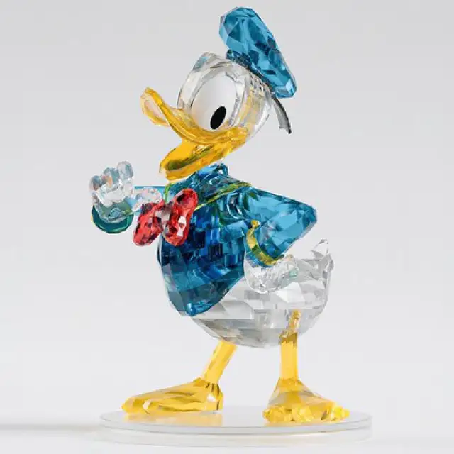 Disney Mickey Magic House Crystal Building Blocks Three-dimensional Assembled Model Toys Adult Children's Educational Toys Gift 2