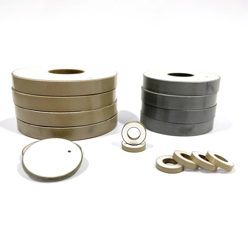 

45*15*5mmP4/p8 Piezoelectric Ceramic Rings , Piezo Ceramic Disc For Ultrasonic Cleaning