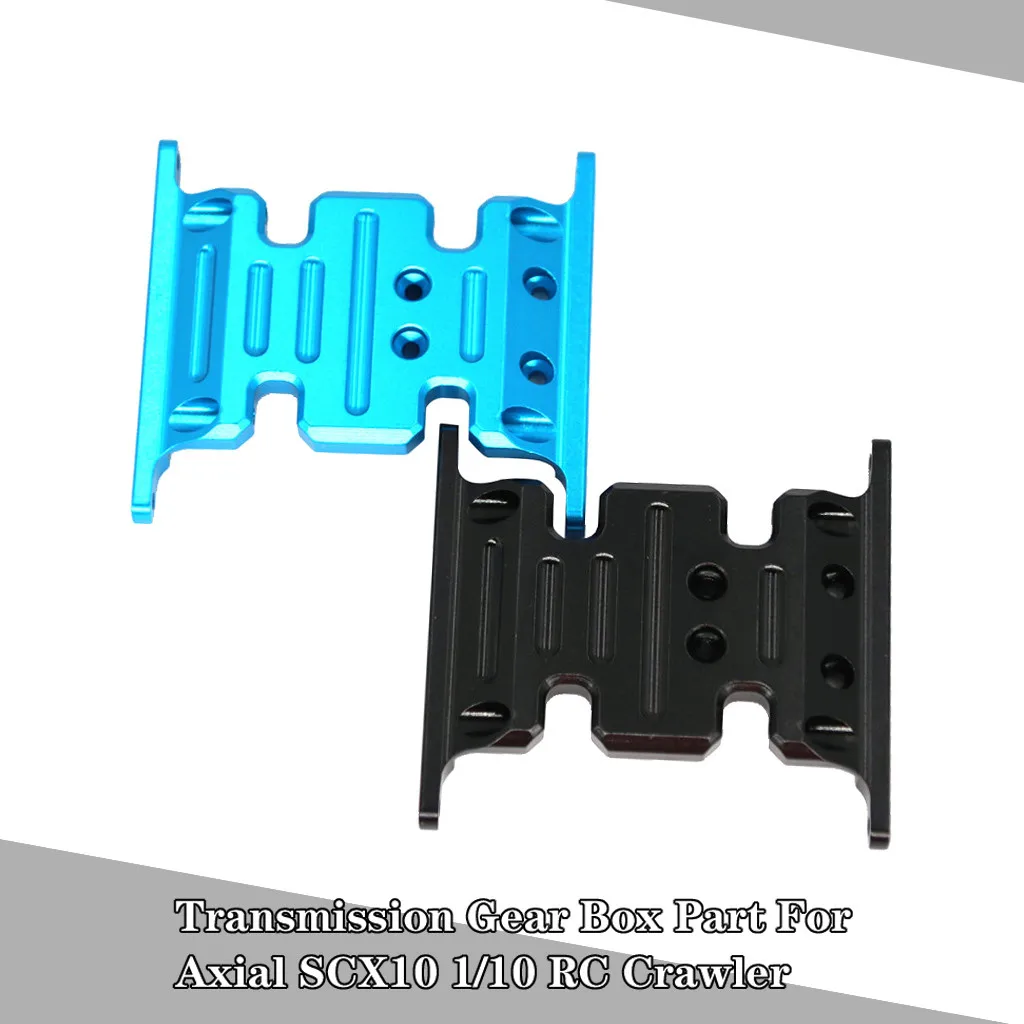 Сплав коробка передач держатель Нижняя пластина для осевой SCX10 1/10 RC Гусеничный автомобиль
