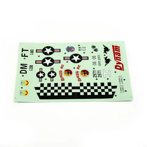 Детали для радиоуправляемых моделей Dynam DYAT-011 Decal 8933 | Игрушки и хобби