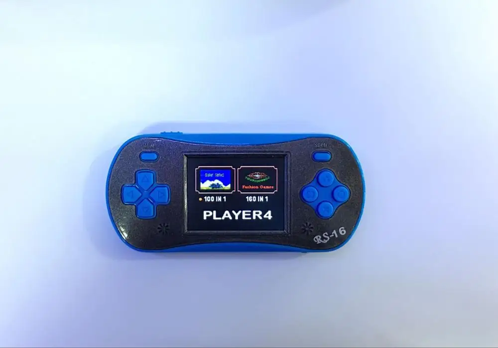 Coolbaby портативные игровые геймпады 2,5 дюймов 8 бит ЖК-экран для игровой приставки цветной дисплей 260 классические игры портативный детский плеер - Цвет: Белый