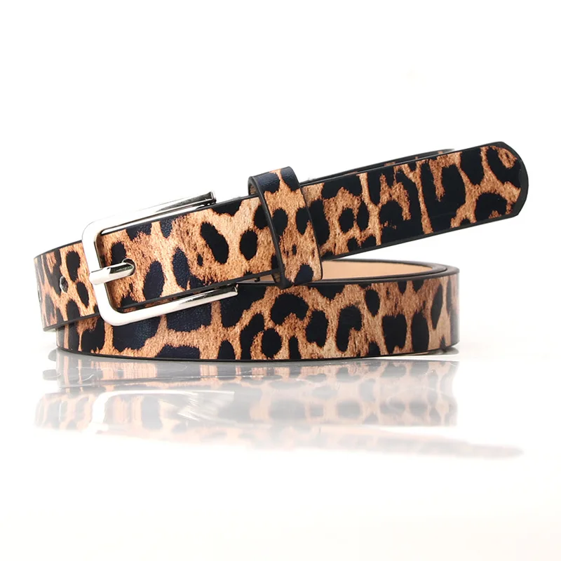 Maya Statement Belt Leopard Snake And Zebra Print Belt