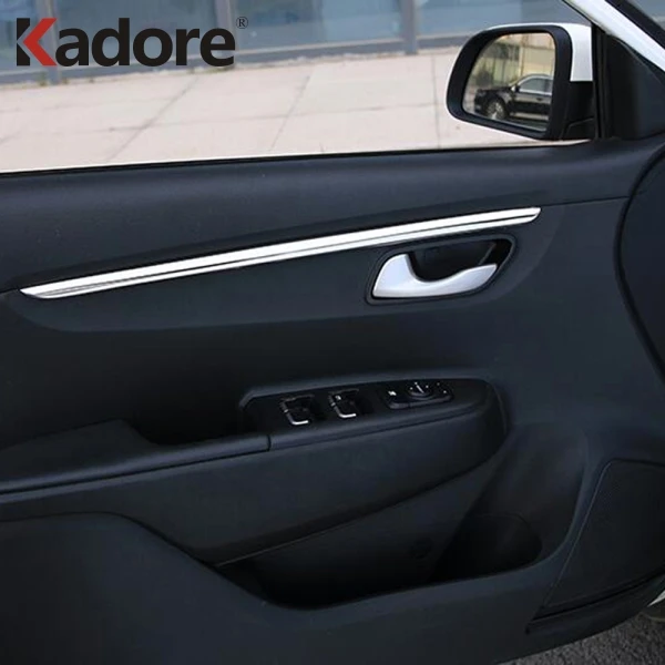 Для Kia Rio 4 X line 2018 2019 декоративная формовочная Крышка для дверей автомобиля