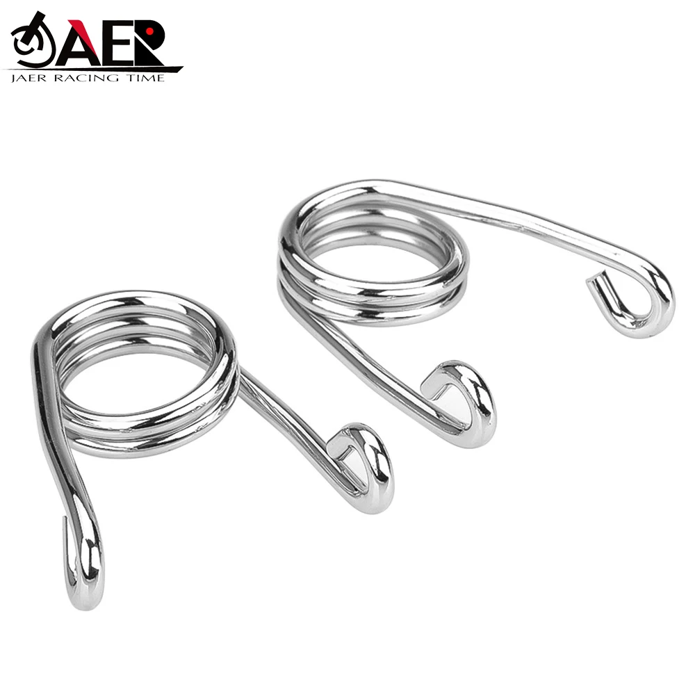 Jaer Motorcycle Sedile Singolo 2.5 "Inchs Molle Di Torsione Staffa Di Montaggio Per Harley Honda Yamaha Kawasaki Suzuki Chopper Bobber