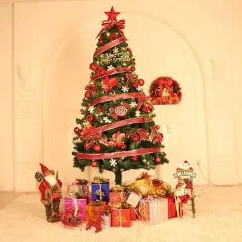 

Christmas Decorations 1.8m Luxury Encrypted Christmas Tree Package Upscale Pvc Christmas Tree Merry Christmas Decoration Home