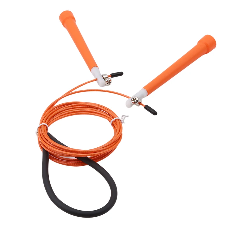 Orange Профессиональный скоростной стальной трос для занятий фитнесом на открытом воздухе, спортивный трос - Цвет: Orange