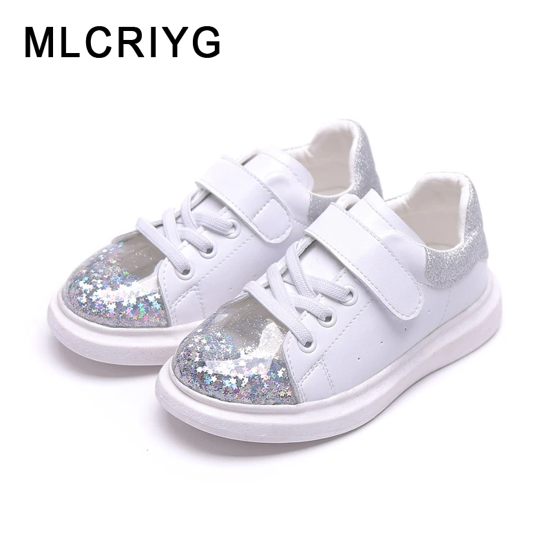 

Kids Sport Sneakers Baby Girls White Brand Shoes Children Glitter Casual Sneakers Boys Mesh School Sneakers Trainers 2020 Spring