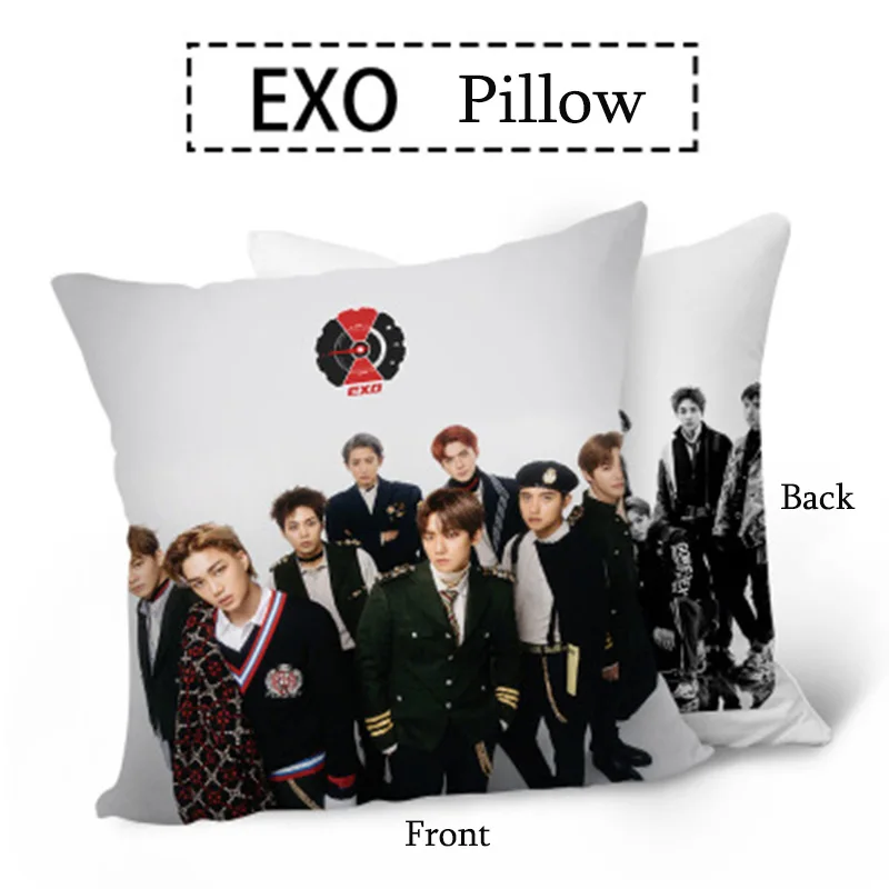 EXO PLANET5 разведка двухсторонняя подушка для стула мягкая подушка XIUMIN SUHO лежала BAEKHYUN CHEN KAI SEHUN LJJ198