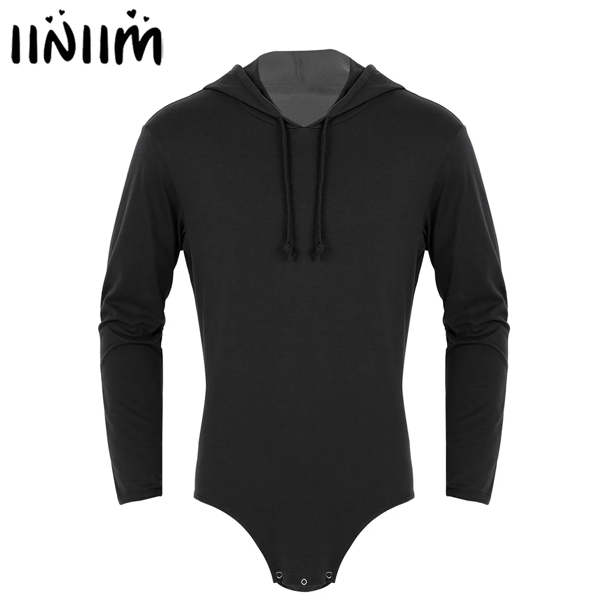 Iiniim мужские и взрослые цельные весенние Sudadera Hombre рубашки в уличном стиле с длинными рукавами, с принтом ластовицы, с капюшоном, боди, комбинезон, пижамы