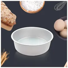 Новая круглая форма для выпечки, форма лазанья, 1 шт., 27,5x27,5x8 см, украшение торта, шоколадная форма для выпечки, инструменты, легко чистится, 1122#30