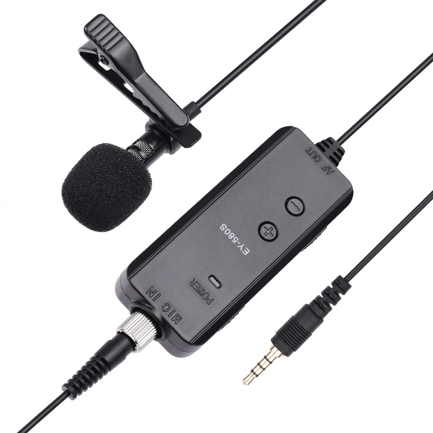 wireless microphone Microphone Mic Amplifier Volume Adjustment Real-time Monitor Funtions with Monitor Earphone 3.5mm to 6.5mm Audio Adater condenser microphone