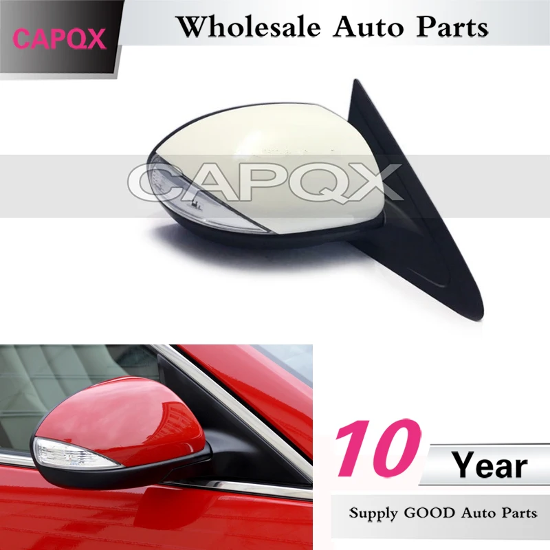 Боковое зеркало заднего вида CAPQX 8Pin для Mazda 6 GH 2009 2010 2011 2012 2013 2014 2015 внешнее с