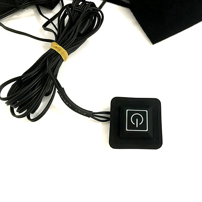 Горячая безопасная портативная обогрев грелка USB Заряженная теплая паста колодки водостойкое углеродное волокно нагревательная пластина для жилета куртка ткань