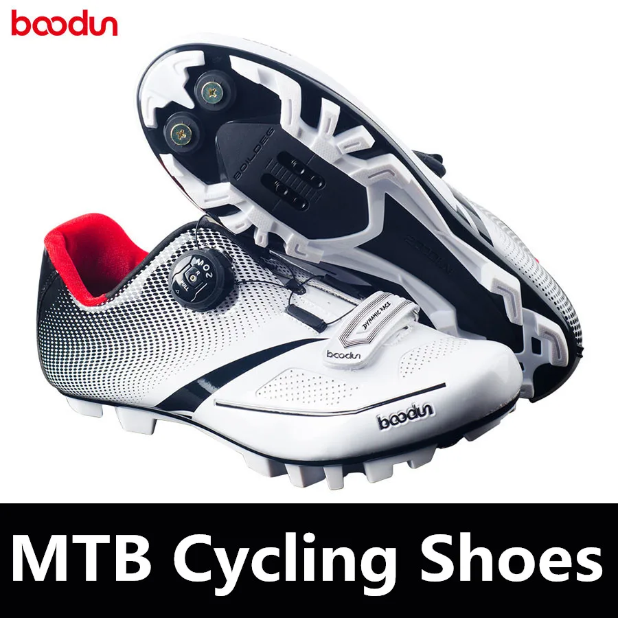 Мужская велосипедная обувь mtb обувь велосипед обувь sapatilha ciclismo mtb белый черный цвет - Цвет: 001