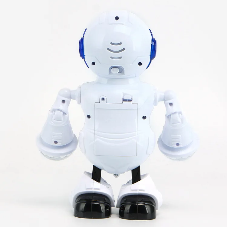 Creative Douyin Toy Dancer Robot Electric Model Astronauts Dancing Sound Making Music Lights Model Gift