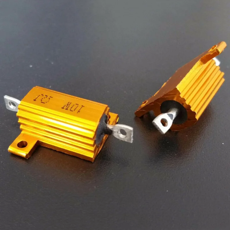 1ohm-10ohm 10W Мощный алюминиевый сплав резистор 4 ламповый усилитель испытательная нагрузка Комплект деталей
