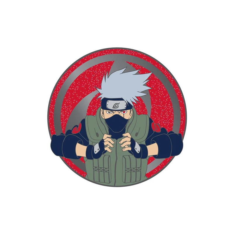 Naruto Kakashi Hatake Enamel Pin Anime badge