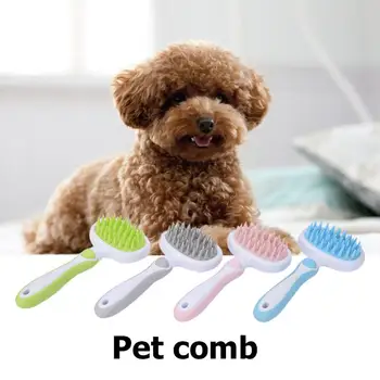 

Pet Silicone Massage Comb Dogs Cats Cleaning Brush Pets Beauty Grooming Tools for Household Animal Pet Dog Cat Caring