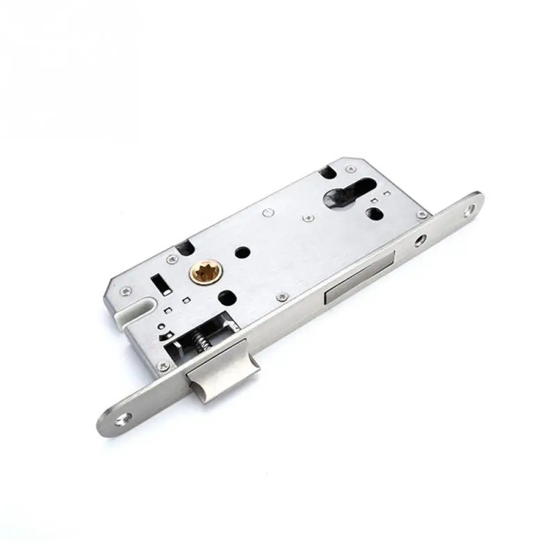 

NEW Double Tongue Copper Home Door Lock Set Smooth Accessory Key Cylinder Anti Theft With Screws Hardware Replace Lock Cylinder